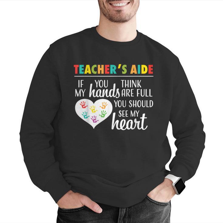 Teacher Aide Appreciation Cute Heart Tee For Women Men Graphic Sweatshirt, funny gift Teacher Aide Appreciation Cute Heart Tee For Women Men Graphic Sweatshirt, funny gift