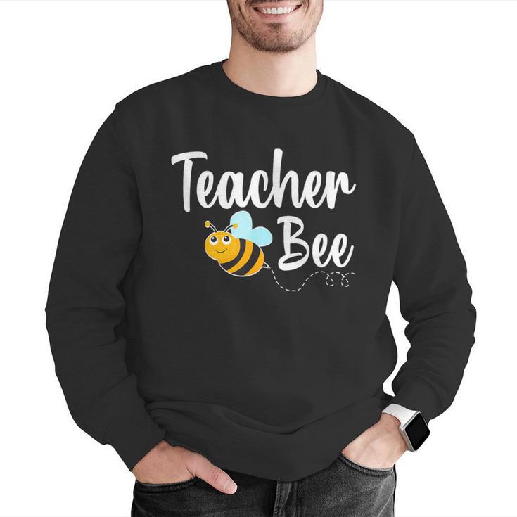 Teacher Bee Bumblebee Back To School Men Graphic Sweatshirt, funny gift Teacher Bee Bumblebee Back To School Men Graphic Sweatshirt, funny gift