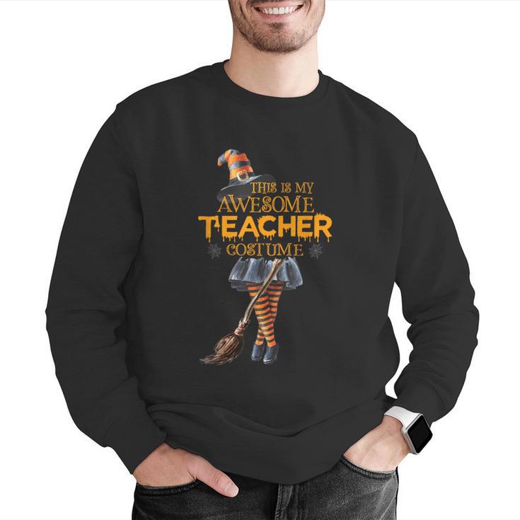This Is My Teacher Costume Halloween Family Matching Group For Men Women Men Graphic Sweatshirt, funny gift This Is My Teacher Costume Halloween Family Matching Group For Men Women Men Graphic Sweatshirt, funny gift