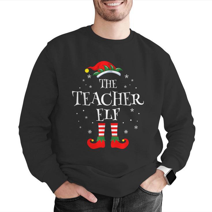The Teacher Elf Christmas Family Matching Group Xmas Men Graphic Sweatshirt, funny gift The Teacher Elf Christmas Family Matching Group Xmas Men Graphic Sweatshirt, funny gift