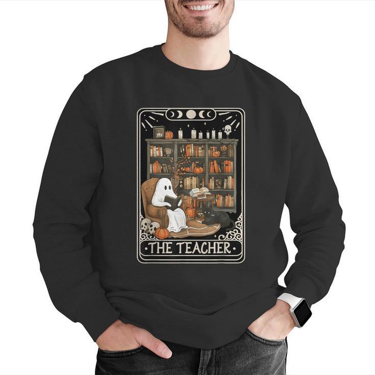 The Teacher Ghost Book Reading Books Lover Halloween Men Graphic Sweatshirt, funny gift The Teacher Ghost Book Reading Books Lover Halloween Men Graphic Sweatshirt, funny gift