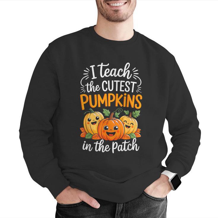 Teacher Halloween Pre-K Teacher Kindergarten Cutest Pumpkins Men Graphic Sweatshirt, funny gift Teacher Halloween Pre-K Teacher Kindergarten Cutest Pumpkins Men Graphic Sweatshirt, funny gift