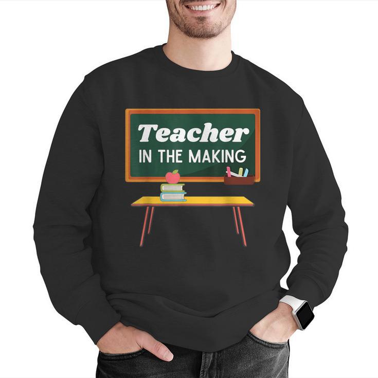 Teacher In The Making Future Teacher Kids Back To School Men Graphic Sweatshirt, Future Teacher Sweatshirts, funny gift Teacher In The Making Future Teacher Kids Back To School Men Graphic Sweatshirt, Future Teacher Sweatshirts, funny gift
