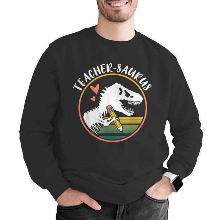 Teacher-Saurus Dinosaur Teacher Design T-Rex Design Men Graphic Sweatshirt, funny gift Teacher-Saurus Dinosaur Teacher Design T-Rex Design Men Graphic Sweatshirt, funny gift