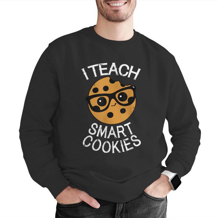 Teacher Shirt I Teach Smart Cookies Shirt Nerd Tee Men Graphic Sweatshirt, funny gift