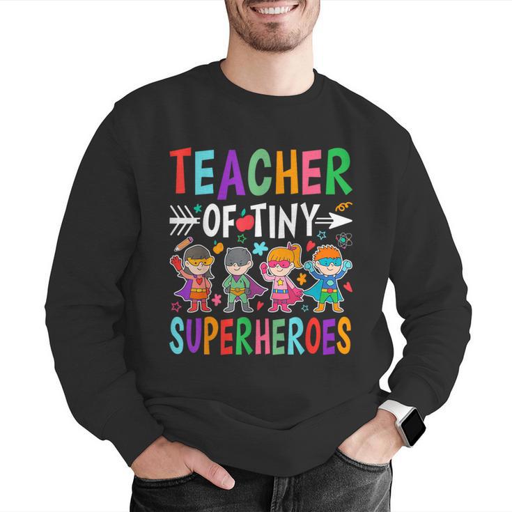 Teacher Of Tiny Superheroes Men Graphic Sweatshirt, funny gift Teacher Of Tiny Superheroes Men Graphic Sweatshirt, funny gift
