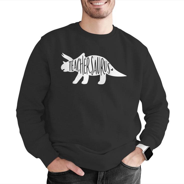 Teachersaurus Like A Normal Teacher Awesome Dinosaur Teacher Men Women Girls Kids Men Graphic Sweatshirt, funny gift