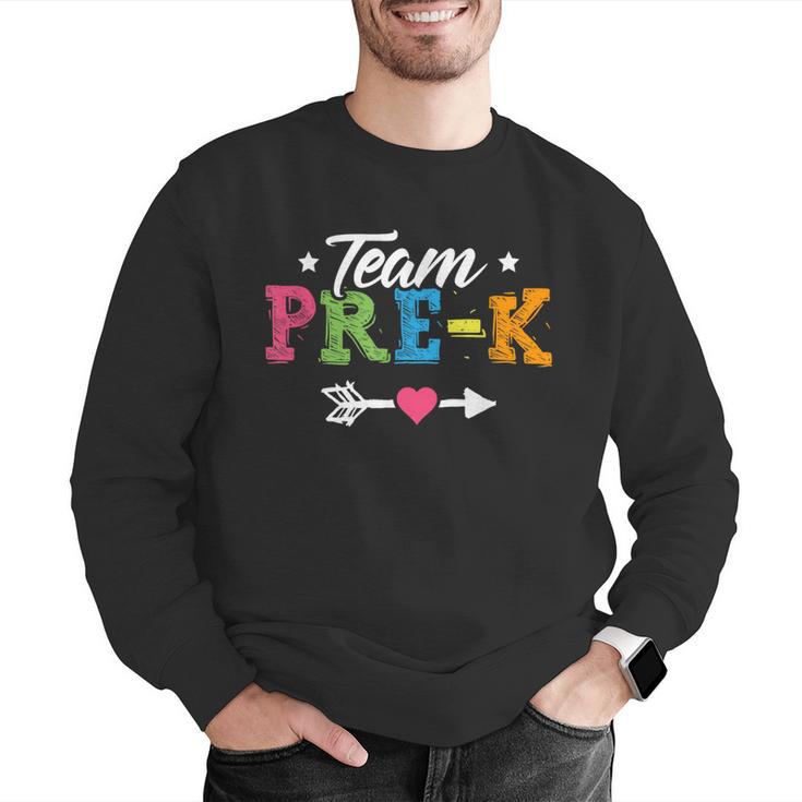 Team Pre-K Shirt PreSchool Teacher Student Back To School Men Graphic Sweatshirt, funny gift Team Pre-K Shirt PreSchool Teacher Student Back To School Men Graphic Sweatshirt, funny gift