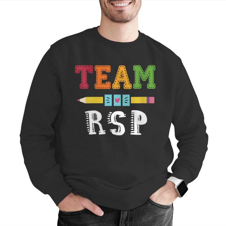 Team RSP RSP Teacher Kindergarten Teacher Men Graphic Sweatshirt, funny gift