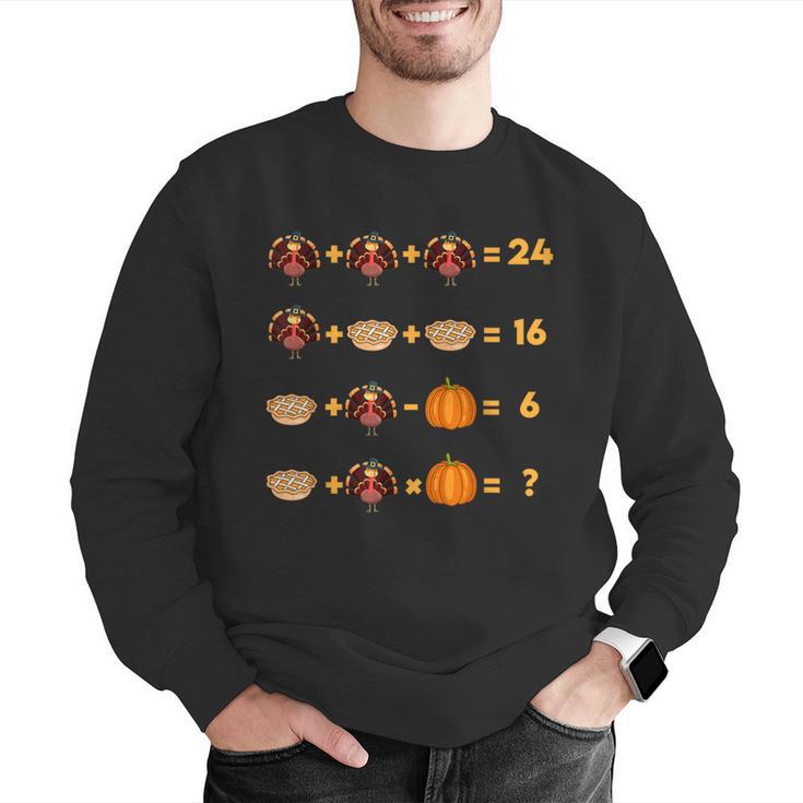 Thanksgiving Order Of Operations Turkey Quiz Math Teacher Men Graphic Sweatshirt, funny gift Thanksgiving Order Of Operations Turkey Quiz Math Teacher Men Graphic Sweatshirt, funny gift