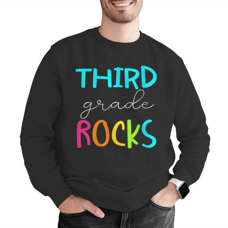 Third Grade Rocks Shirt Team 3rd Grade Teacher Men Graphic Sweatshirt, funny gift Third Grade Rocks Shirt Team 3rd Grade Teacher Men Graphic Sweatshirt, funny gift
