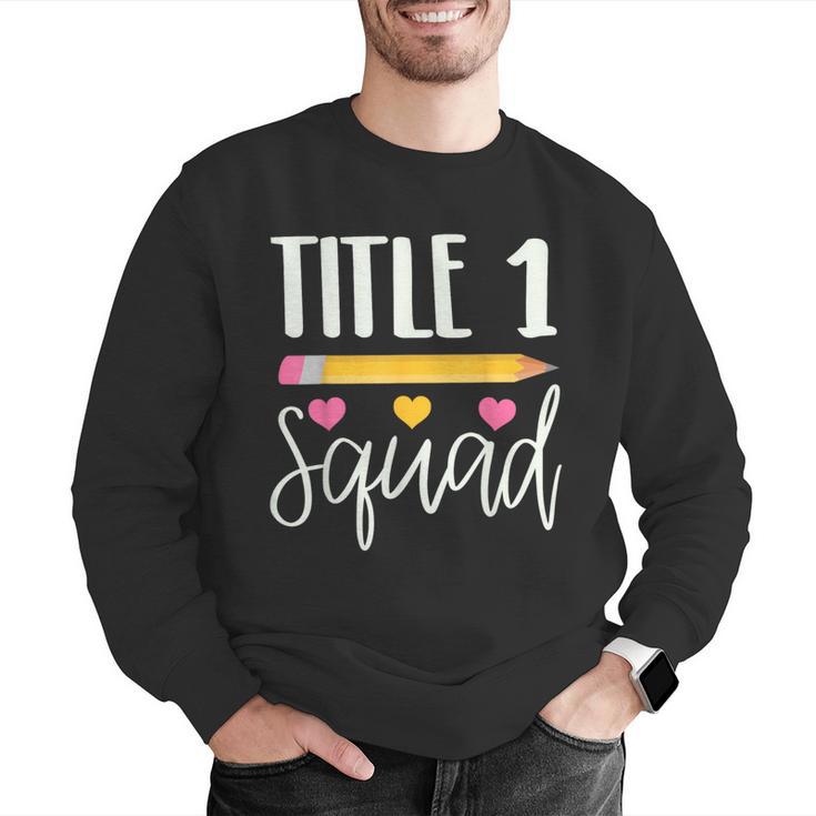 Title 1 Reading Teacher Shirt Men Graphic Sweatshirt, funny gift