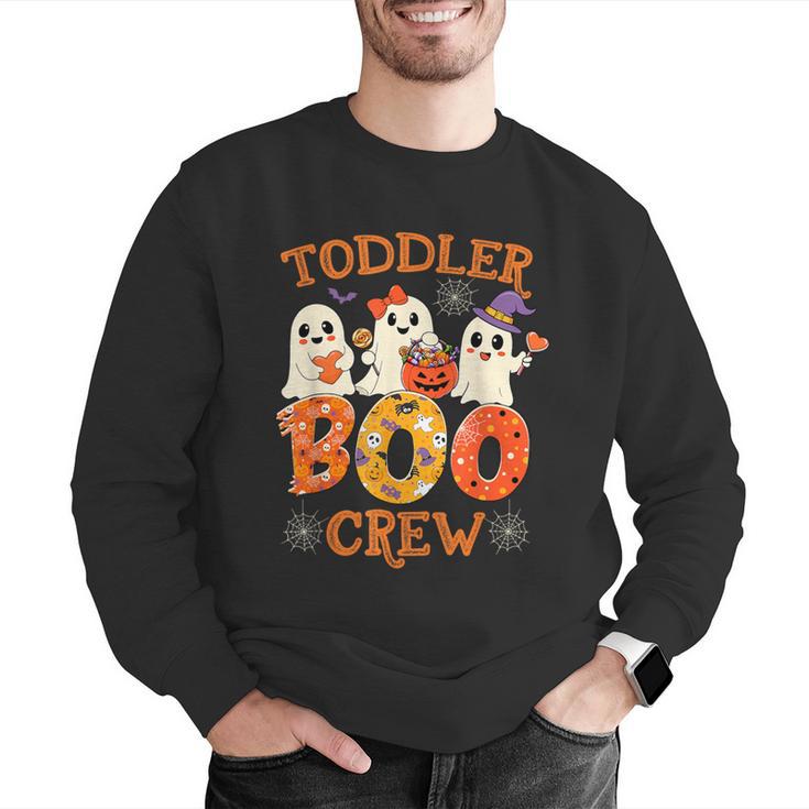 Toddler Boo Crew Halloween Costume For Teacher Kids Men Graphic Sweatshirt, funny gift