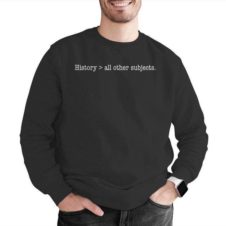 History Buff For Students Professors-History Teacher Men Women Girls Kids Men Graphic Sweatshirt, History Teacher Sweatshirts, funny gift