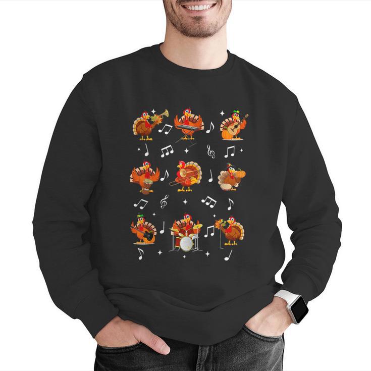 Turkey Squad Music Note Music Teacher Thanksgiving Men Graphic Sweatshirt, funny gift Turkey Squad Music Note Music Teacher Thanksgiving Men Graphic Sweatshirt, funny gift