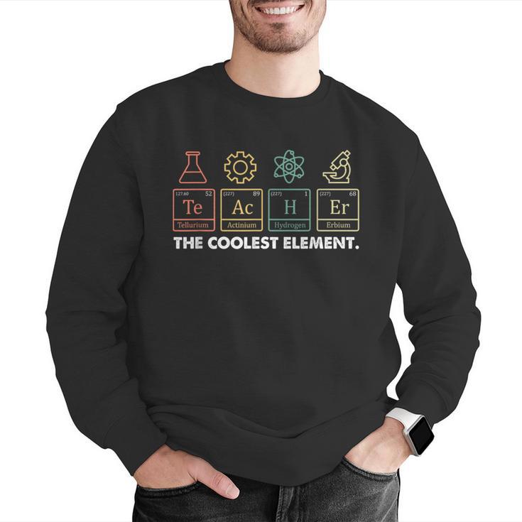 Vintage The Coolest Element Periodic Table Chemist Teacher Men Graphic Sweatshirt, funny gift Vintage The Coolest Element Periodic Table Chemist Teacher Men Graphic Sweatshirt, funny gift