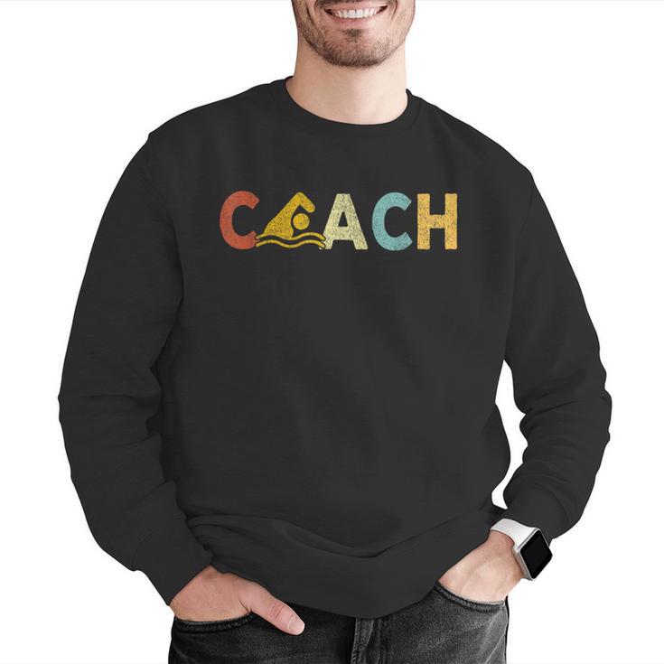 Vintage Swim Coach Swimming Coach Swim Teacher Swimmer Retro Men Graphic Sweatshirt, funny gift Vintage Swim Coach Swimming Coach Swim Teacher Swimmer Retro Men Graphic Sweatshirt, funny gift