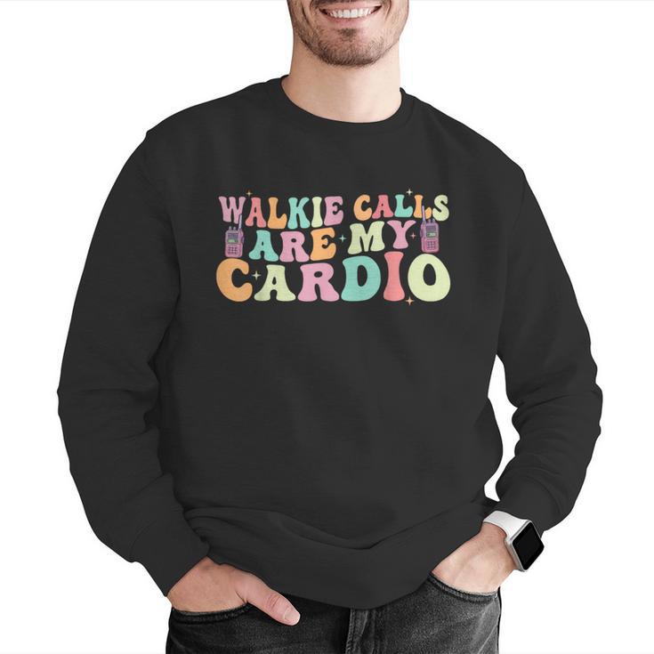 Walkie Calls Are My Cardio SPED Teacher Inclusion ABA Men Graphic Sweatshirt, funny gift Walkie Calls Are My Cardio SPED Teacher Inclusion ABA Men Graphic Sweatshirt, funny gift