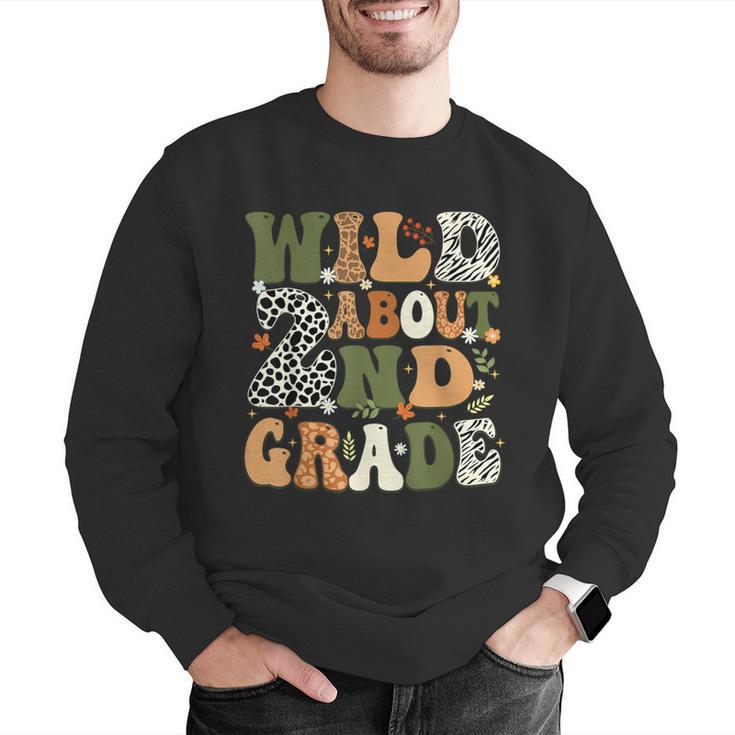 Wild About 2nd Grade Teacher Student First Day Of School Men Graphic Sweatshirt, First Grade Teacher Sweatshirts, 2nd Grade Teacher Sweatshirts, funny gift Wild About 2nd Grade Teacher Student First Day Of School Men Graphic Sweatshirt, First Grade Teacher Sweatshirts, 2nd Grade Teacher Sweatshirts, funny gift