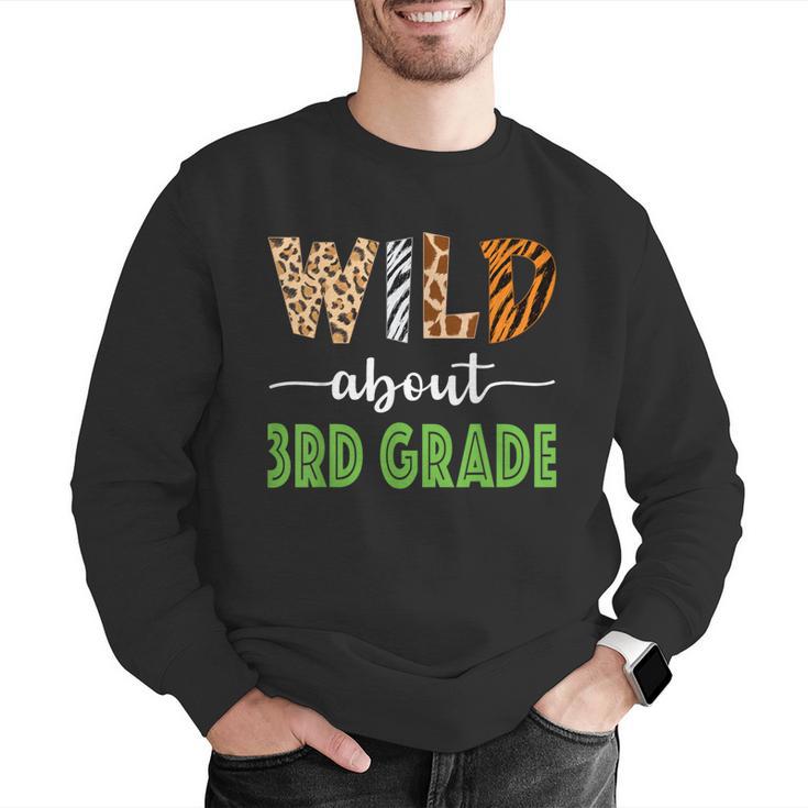 Wild About 3rd Grade Teacher Student Third Grade Zoo Safari Men Women Girls Kids Men Graphic Sweatshirt, funny gift Wild About 3rd Grade Teacher Student Third Grade Zoo Safari Men Women Girls Kids Men Graphic Sweatshirt, funny gift