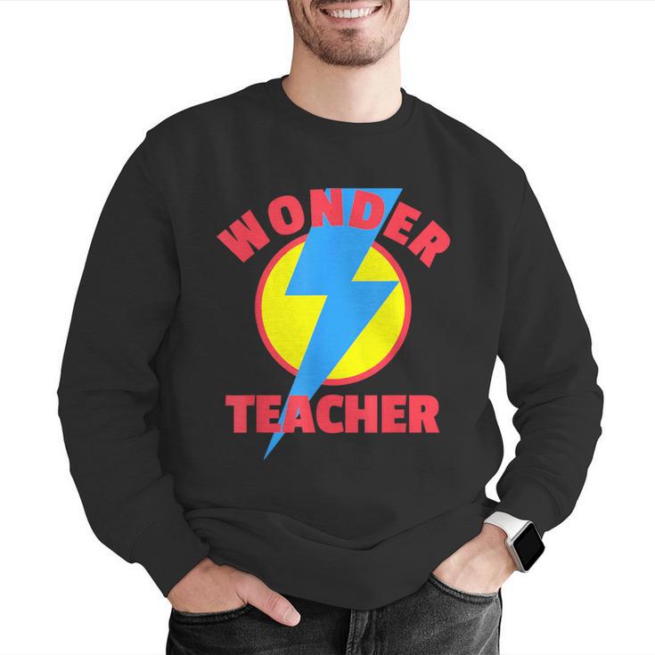 Wonder Teacher Teacher Halloween Tshirt Men Graphic Sweatshirt, funny gift Wonder Teacher Teacher Halloween Tshirt Men Graphic Sweatshirt, funny gift