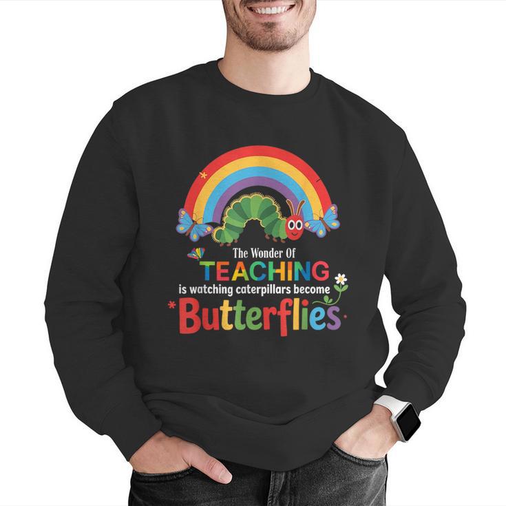 The Wonder Of Teaching Is Watching Caterpillars Teacher Men Graphic Sweatshirt, funny gift The Wonder Of Teaching Is Watching Caterpillars Teacher Men Graphic Sweatshirt, funny gift