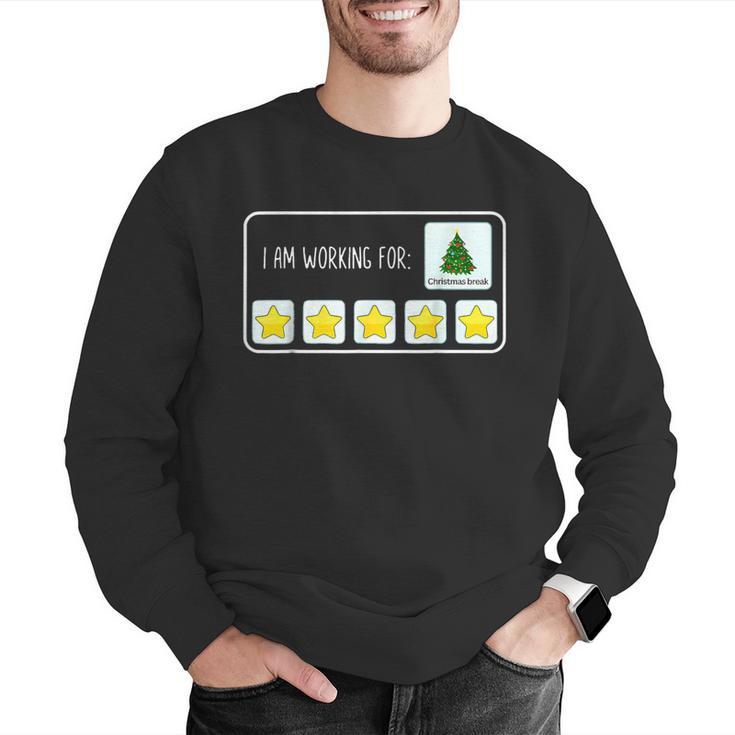 I Am Working For Christmas Break Teacher Christmas Men Graphic Sweatshirt, funny gift I Am Working For Christmas Break Teacher Christmas Men Graphic Sweatshirt, funny gift
