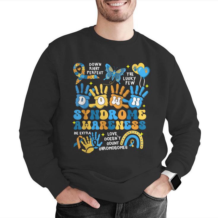 World Down Syndrome Day Awareness T21 Teacher Women Men Kids Men Graphic Sweatshirt, funny gift World Down Syndrome Day Awareness T21 Teacher Women Men Kids Men Graphic Sweatshirt, funny gift