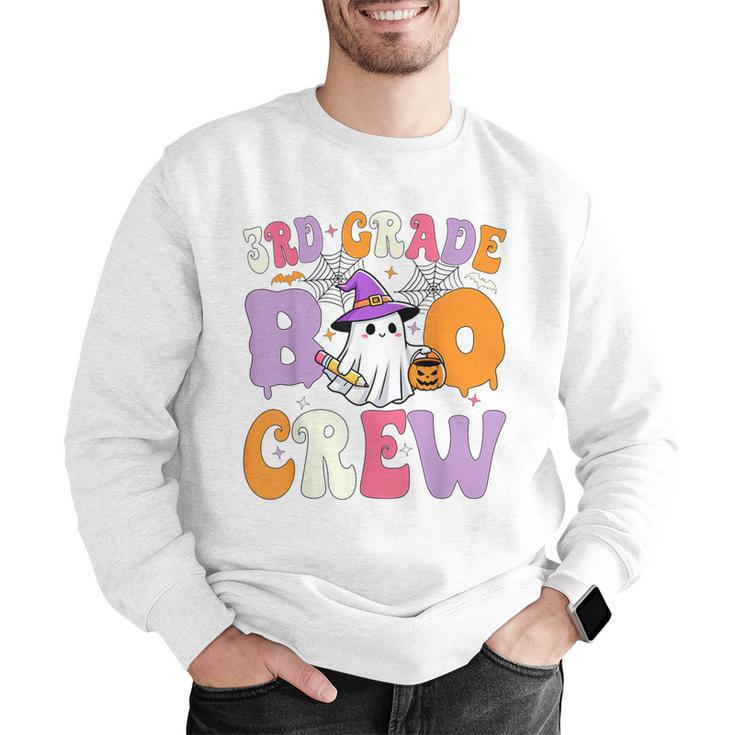 3rd Grade Boo Crew Spooky Third Grade Halloween Teacher Men Graphic Sweatshirt, funny gift 3rd Grade Boo Crew Spooky Third Grade Halloween Teacher Men Graphic Sweatshirt, funny gift