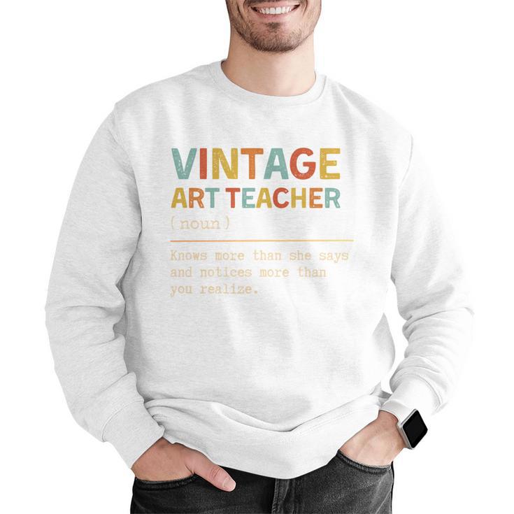 Art Teacher Definition Back To School First Day Men Graphic Sweatshirt, funny gift Art Teacher Definition Back To School First Day Men Graphic Sweatshirt, funny gift