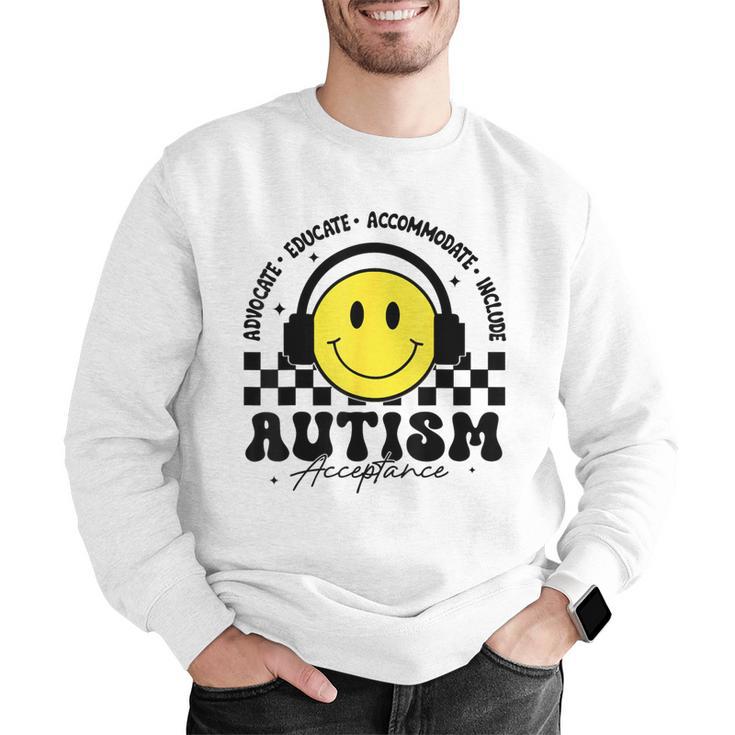 Autism Awareness Acceptance Special Education Teacher Kids Men Graphic Sweatshirt, funny gift