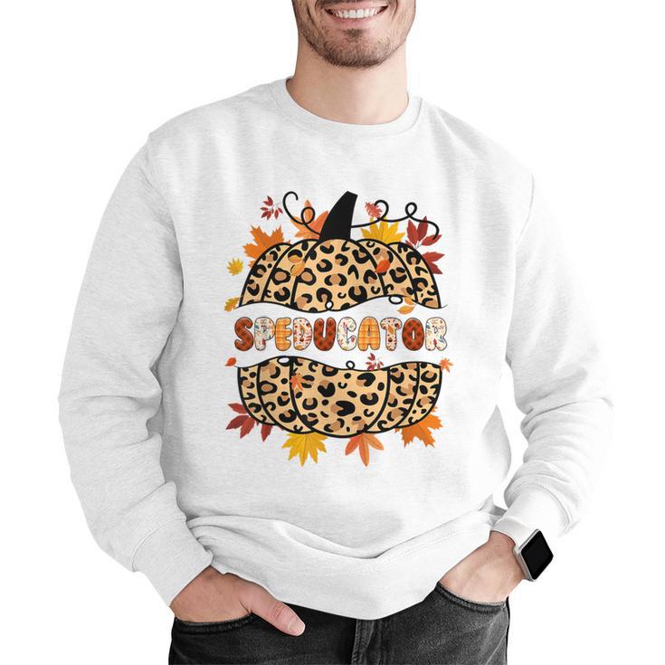Autumn Fall SPED ED Teacher Thankful Grateful Pumpkin Retro Men Graphic Sweatshirt, funny gift Autumn Fall SPED ED Teacher Thankful Grateful Pumpkin Retro Men Graphic Sweatshirt, funny gift