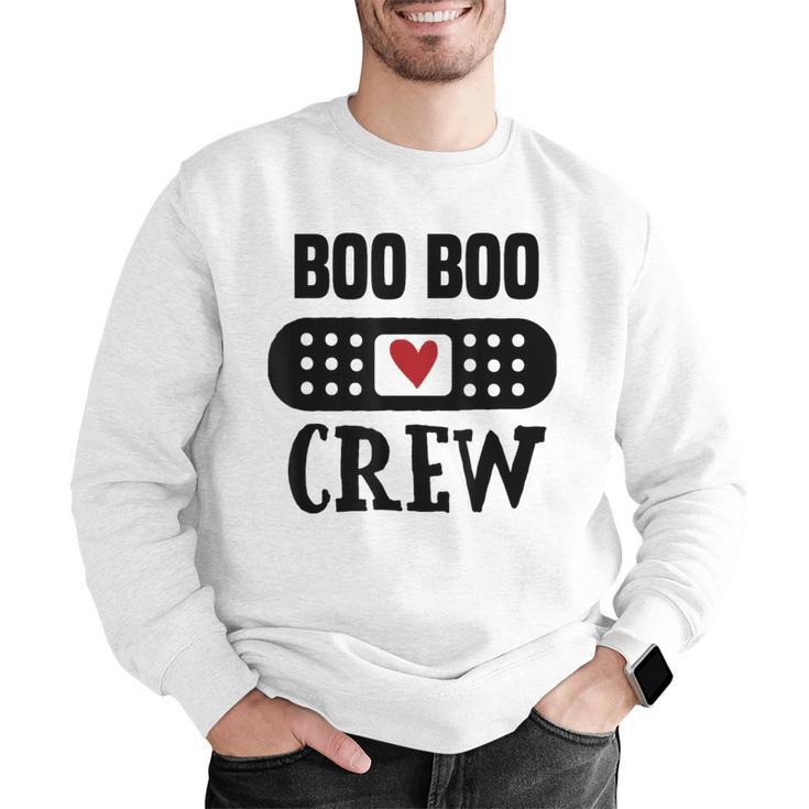 Boo Boo Crew First Aid School Nurse Day Care Teacher Men Graphic Sweatshirt, funny gift