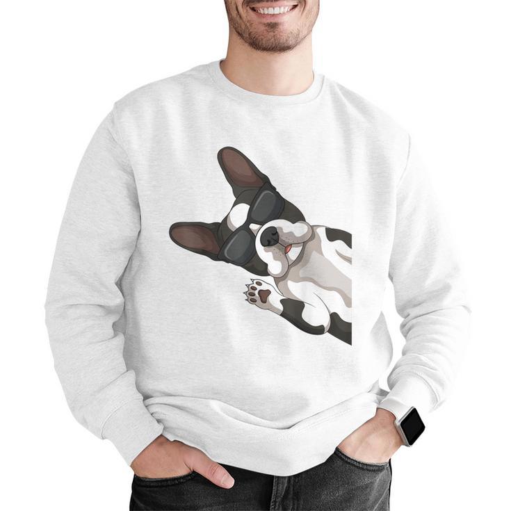 Boston Terrier Bostie Dog Kids Men Men Graphic Sweatshirt, funny gift