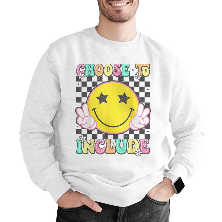 Choose To Include Special Education Teacher Autism Awareness Men Graphic Sweatshirt, funny gift