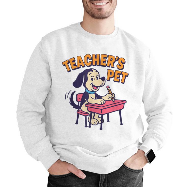Cute Elementary School Student Dog Teacher's Pet Men Graphic Sweatshirt, funny gift Cute Elementary School Student Dog Teacher's Pet Men Graphic Sweatshirt, funny gift