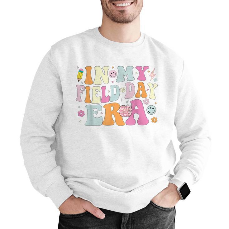In My Field Day Era Teacher Kids Cute Groovy Field Day Men Graphic Sweatshirt, Groovy Teacher Sweatshirts, funny gift In My Field Day Era Teacher Kids Cute Groovy Field Day Men Graphic Sweatshirt, Groovy Teacher Sweatshirts, funny gift