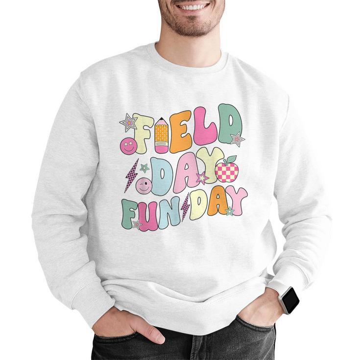 Field Day Fun Day Last Day Of School Teacher Student Men Graphic Sweatshirt, funny gift