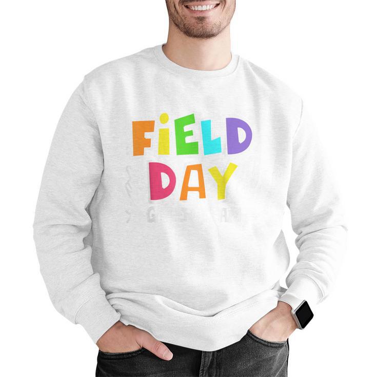 Field Day Green Team For Teacher Kids Field Day Games Men Graphic Sweatshirt, funny gift