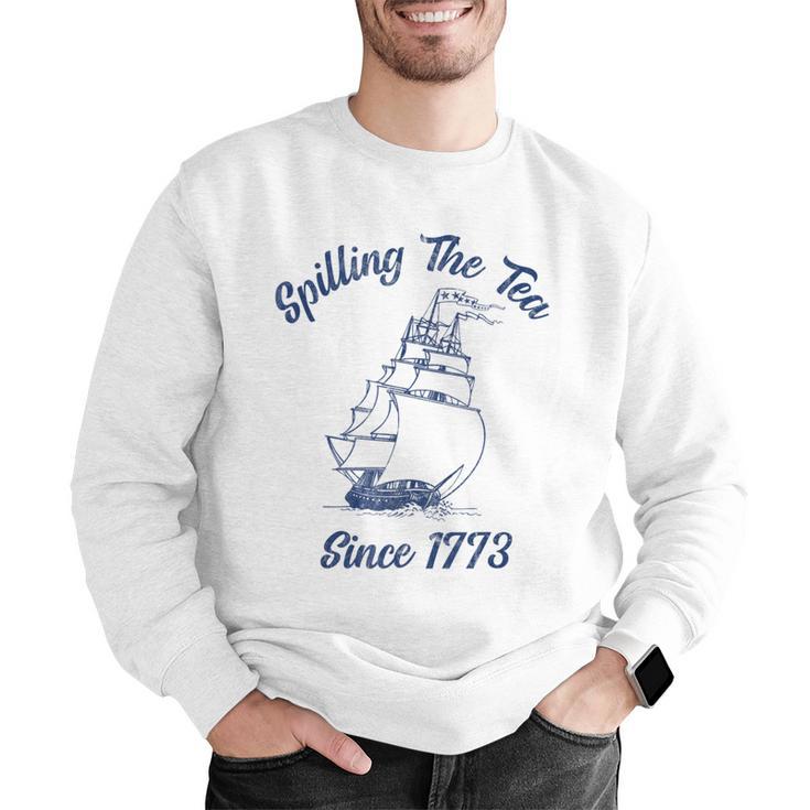 Fun 4th Of July Spilling The Tea Since 1773 History Teacher Men Graphic Sweatshirt, History Teacher Sweatshirts, funny gift Fun 4th Of July Spilling The Tea Since 1773 History Teacher Men Graphic Sweatshirt, History Teacher Sweatshirts, funny gift