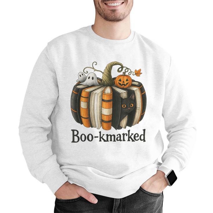 Fun Fall Book Lover Cute Teacher Student Halloween Men Graphic Sweatshirt, funny gift