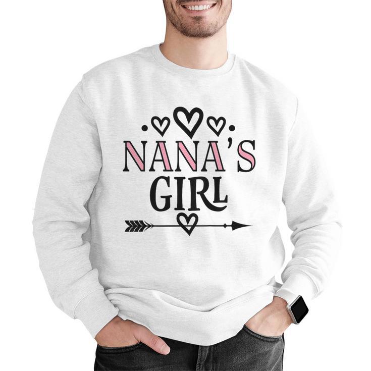 Granddaughter Nanas Girl Men Graphic Sweatshirt, funny gift