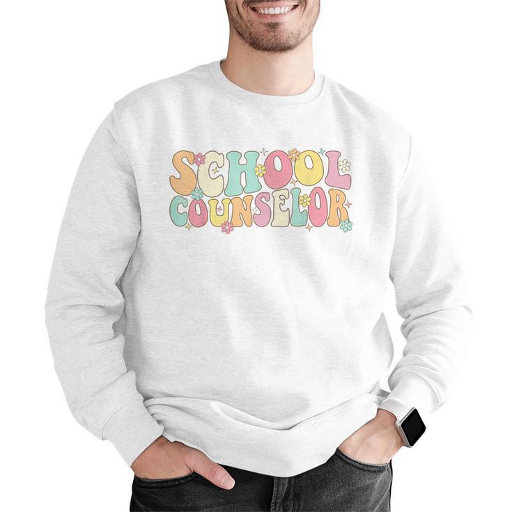 Groovy School Counselor Back To School Teacher Counseling Men Graphic Sweatshirt, Groovy Teacher Sweatshirts, funny gift Groovy School Counselor Back To School Teacher Counseling Men Graphic Sweatshirt, Groovy Teacher Sweatshirts, funny gift