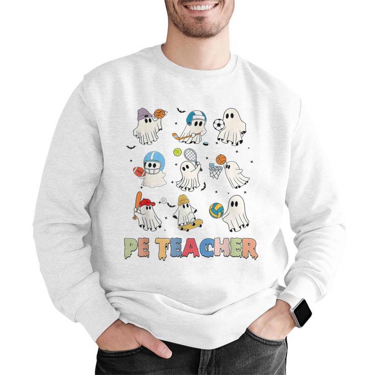 Halloween PE Teacher Spooky Physical Education Teacher Men Graphic Sweatshirt, Pe Teacher Sweatshirts, funny gift Halloween PE Teacher Spooky Physical Education Teacher Men Graphic Sweatshirt, Pe Teacher Sweatshirts, funny gift