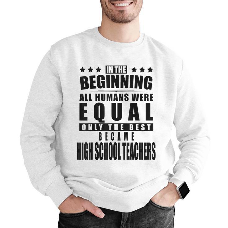 High School Teacher Personalized Men Graphic Sweatshirt, funny gift
