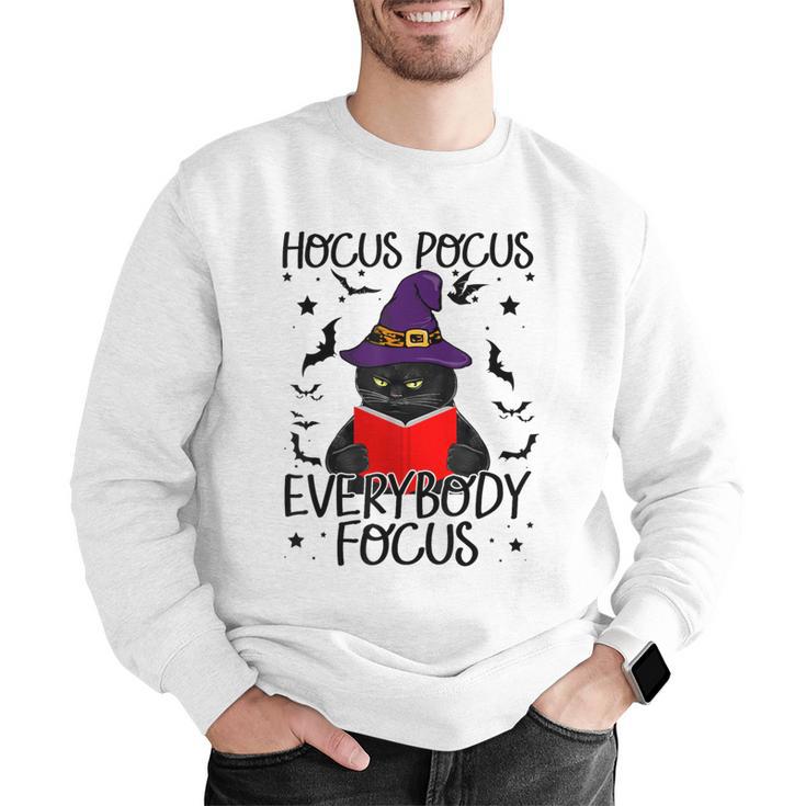Hocus Pocus Everybody Focus Halloween Teacher For Men Women Men Graphic Sweatshirt, funny gift Hocus Pocus Everybody Focus Halloween Teacher For Men Women Men Graphic Sweatshirt, funny gift