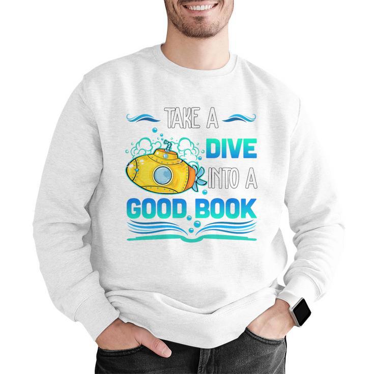 Librarian Teacher Dive Into A Good Book Reading Premium Tri-Blend Men Graphic Sweatshirt, funny gift Librarian Teacher Dive Into A Good Book Reading Premium Tri-Blend Men Graphic Sweatshirt, funny gift