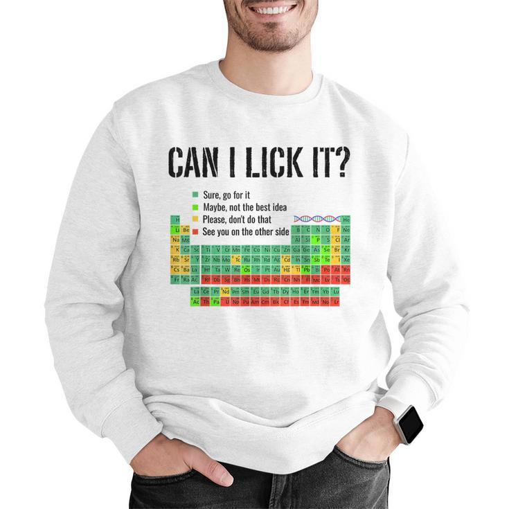 Can I Lick It Periodic Table Chart Science Teacher Men Graphic Sweatshirt, Science Teacher Sweatshirts, funny gift Can I Lick It Periodic Table Chart Science Teacher Men Graphic Sweatshirt, Science Teacher Sweatshirts, funny gift