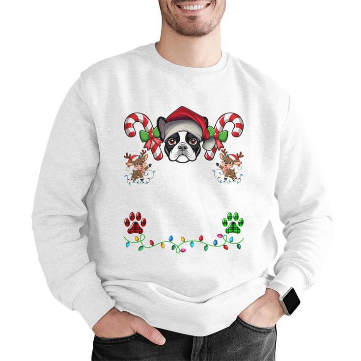 Most Likely Decorate Her Boston Terrier Dog Ugly Christmas Men Graphic Sweatshirt, Boston Terrier Christmas Sweatshirts, funny gift