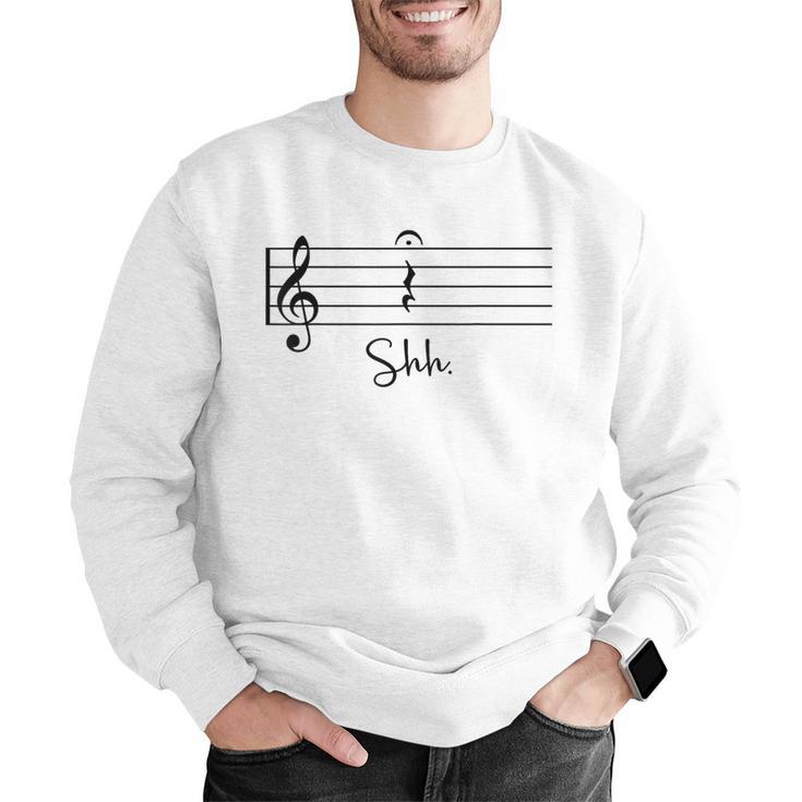 Music Notes Shirt Shh Quarter Fermata Teacher Men Graphic Sweatshirt, funny gift Music Notes Shirt Shh Quarter Fermata Teacher Men Graphic Sweatshirt, funny gift
